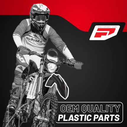 Polisport Motocross (MX) Replica Plastic Kit for Beta RR X-Pro (2025-26) Dirt Bike – OEM Quality, Durable, Flexible & Perfect Fit – Black