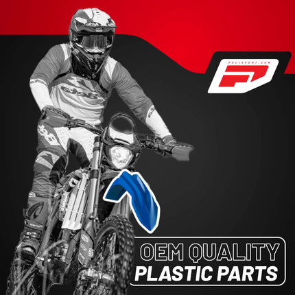 Polisport Motocross (MX) Replica Plastic Kit for Beta RR Racing (2025-26) Dirt Bike – OEM Quality, Durable, Flexible & Perfect Fit – Red/Blue