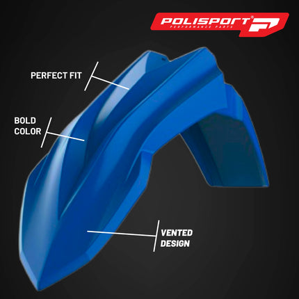 Polisport Motocross (MX) Replica Plastic Kit for Beta RR Racing (2025-26) Dirt Bike – OEM Quality, Durable, Flexible & Perfect Fit – Red/Blue