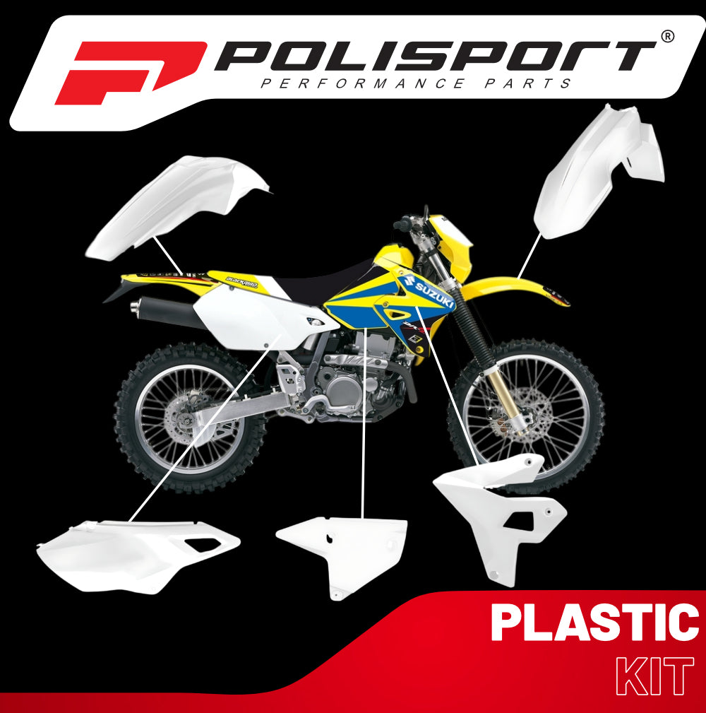 Polisport Motocross (MX) Restyling Kit for Suzuki DR-Z400 (2000-24) Dirt Bike