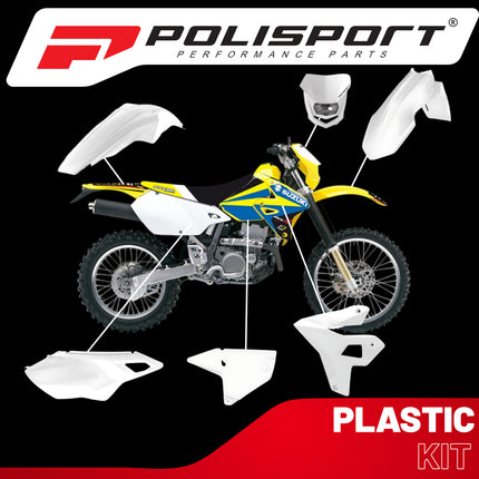 Polisport Motocross (MX) Restyling Kit for Suzuki DR-Z400 (2000-24) Dirt Bike