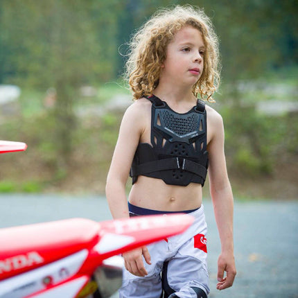 Atlas Charger PeeWee CE Insert Kit (A1003‑01‑000) – PeeWee Chest Pad Replacement Kit – Lightweight Comfort Padding with CE Certification for Kids Motocross, Off‑Road Riding & Other Extreme Sports