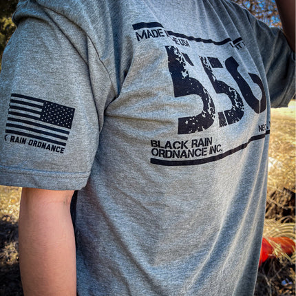 Black Rain Ordnance 5.56 Ammo Logo Premium Unisex Short Sleeve T-Shirt
