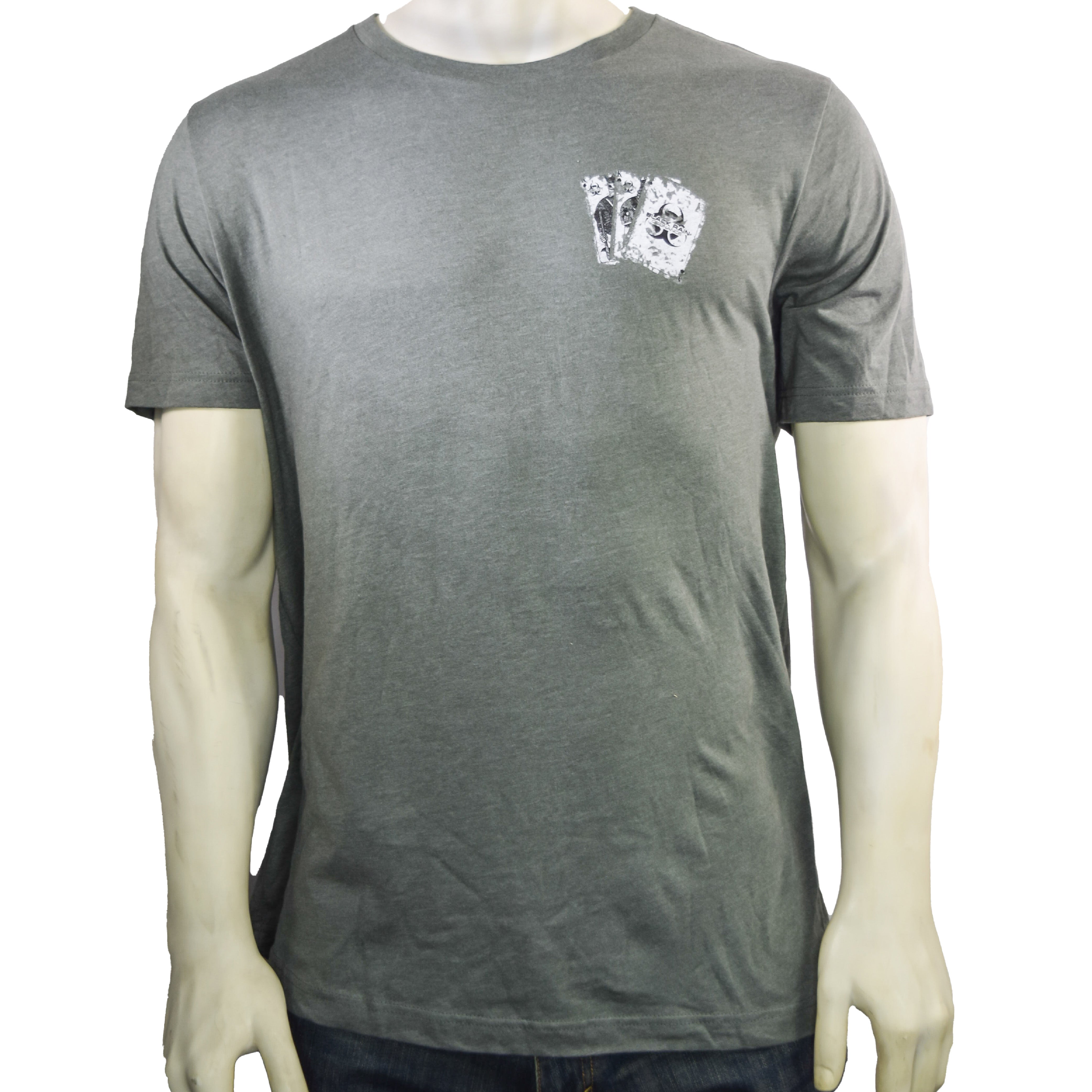 Black Rain Ordnance Playing Cards Logo Premium Unisex Short Sleeve T-Shirt