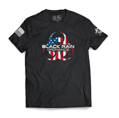 Black Rain Ordnance American Flag Logo Premium Unisex Short Sleeve T-Shirt