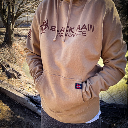 Black Rain Ordnance Premium Blend Unisex Pullover Hoodie with Black Rain Logo