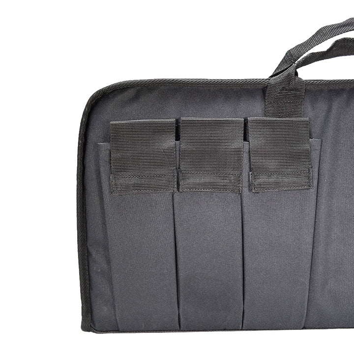 Black Rain Ordnance Tactical Soft Padded Range Bag with 3 Outer Pouches