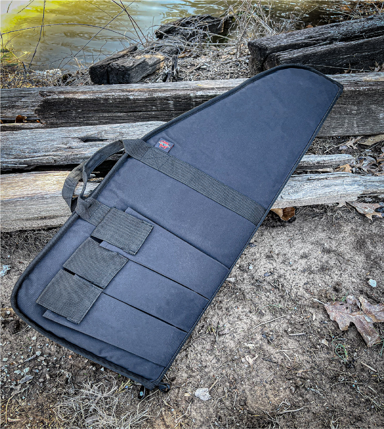 Black Rain Ordnance Tactical Soft Padded Range Bag with 3 Outer Pouches