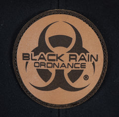 Black Rain Ordnance Black Outdoor Snapback Hat w/ Round Logo Patch & Mesh Back