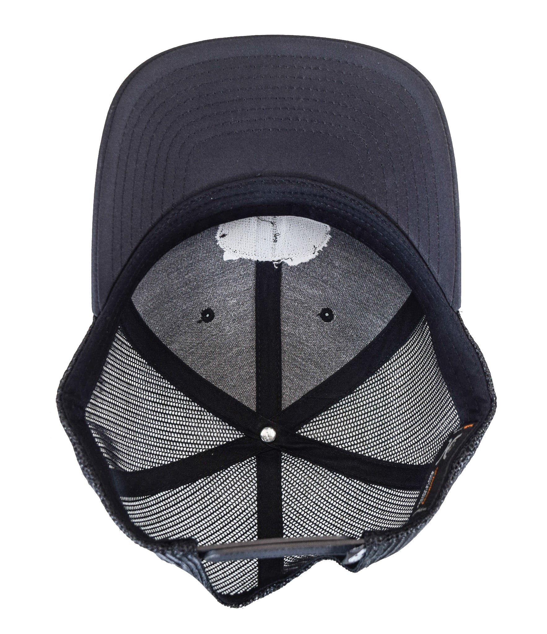 Black Rain Ordnance Black Outdoor Snapback Hat w/ Round Logo Patch & Mesh Back
