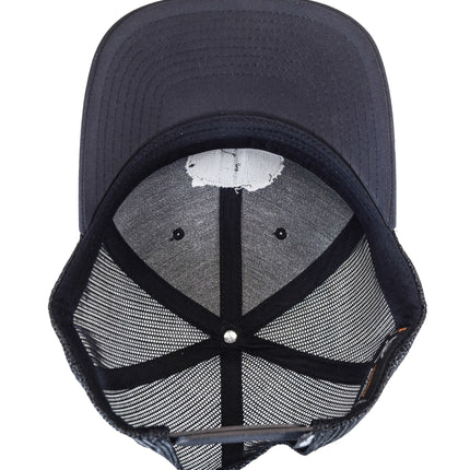 Black Rain Ordnance Black Outdoor Snapback Hat w/ Round Logo Patch & Mesh Back