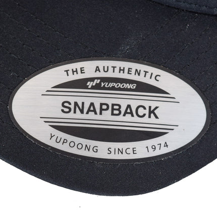 Black Rain Ordnance Black Outdoor Snapback Hat w/ Round Logo Patch & Mesh Back