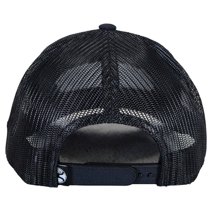 Black Rain Ordnance Black Outdoor Snapback Hat w/ Oval Logo Patch & Mesh Back