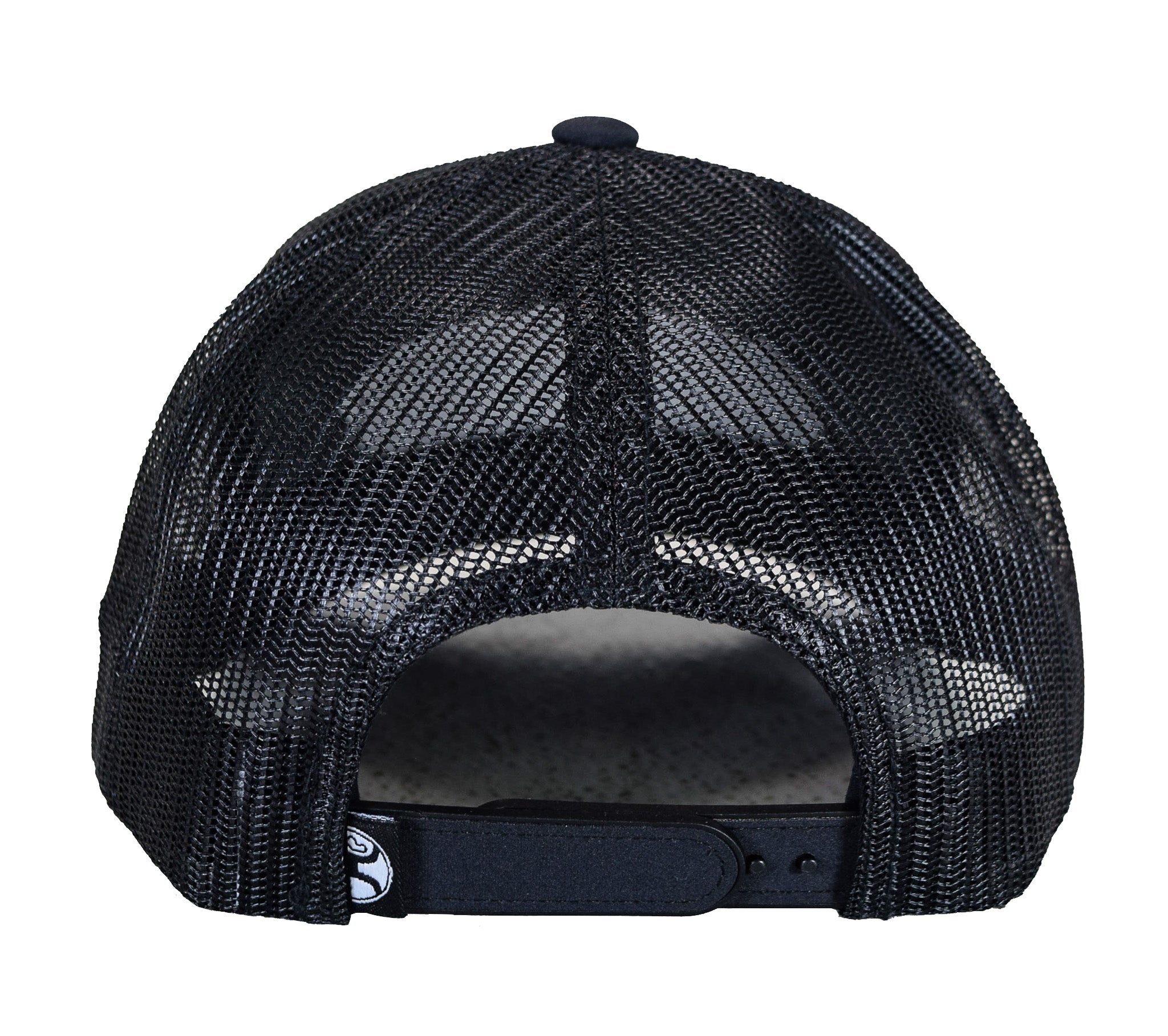 Black Rain Ordnance Black Outdoor Snapback Hat w/ Oval Logo Patch & Mesh Back
