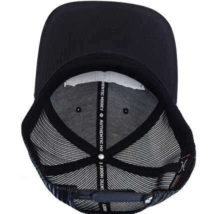 Black Rain Ordnance Black Outdoor Snapback Hat w/ Oval Logo Patch & Mesh Back