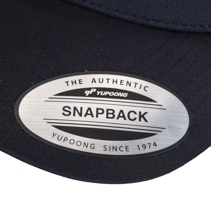 Black Rain Ordnance Black Outdoor Snapback Hat w/ Oval Logo Patch & Mesh Back