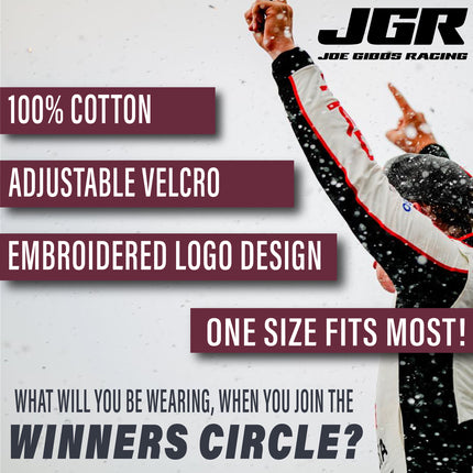 Joe Gibbs Racing #54 Burgandy Cotton Baseball Cap with Embroidered Logo & Adjustable Velcro Closure