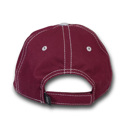 Joe Gibbs Racing #54 Burgandy Cotton Baseball Cap with Embroidered Logo & Adjustable Velcro Closure