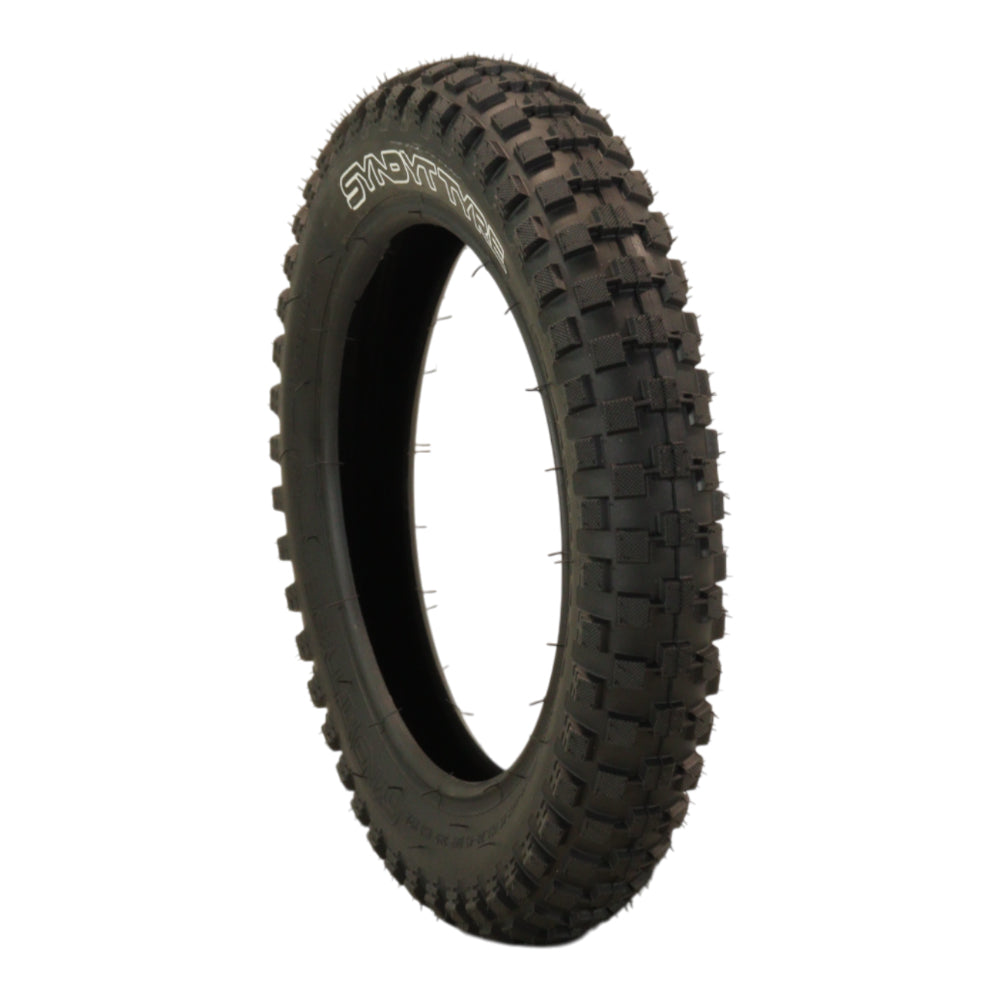 Syndyt SYR 120 12” x 2.25” Off-Road Tire, Directional Tread, Compatible with SYR 120 12” E Balance Bikes, Black