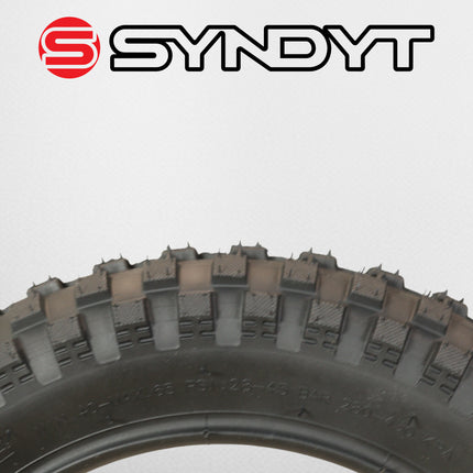 Syndyt SYR 120 12” x 2.25” Off-Road Tire, Directional Tread, Compatible with SYR 120 12” E Balance Bikes, Black