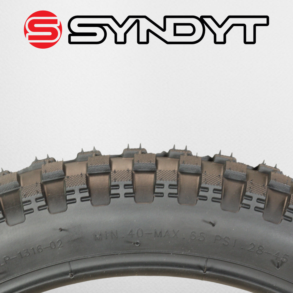 Syndyt SYR 160 16” x 2.25” Off-Road BMX Bicycle Tire, Directional Tread, Compatible with SYR 160 16