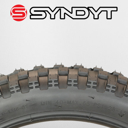 Syndyt SYR 160 16” x 2.25” Off-Road BMX Bicycle Tire, Directional Tread, Compatible with SYR 160 16