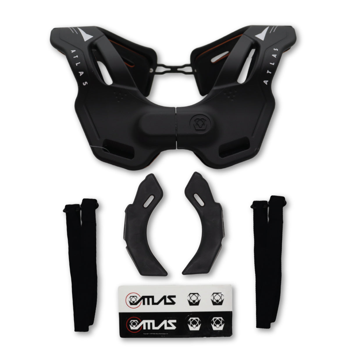 ATLAS VISION COLLAR BLACK LG/XL