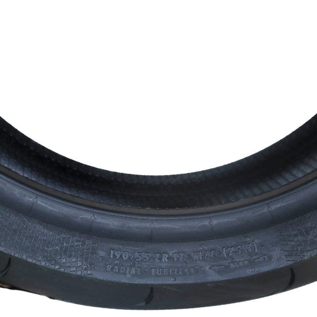 Continental ContiSportAttack  190/55ZR17 Rear Motorcycle Tire - High Performance Sport Touring Radial Tire for Street Bikes 190/55-17