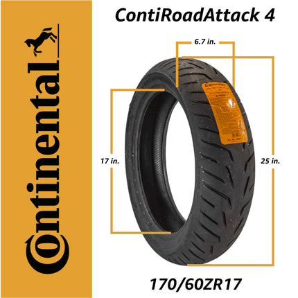 CONTI ROAD ATTACK 4 170/60ZR17 M/C 72W TL CRA4