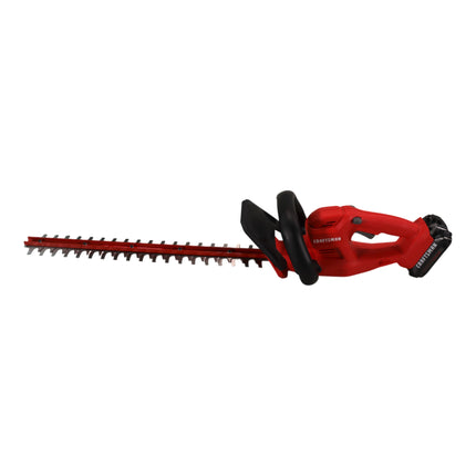 CRAFTSMAN V20 Cordless Hedge Trimmer, 20 Inch, 1.5Ah Battery and Charger Included (CMCHT810C1)