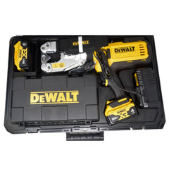 DEWALT DCE350M2 20V MAX Dieless Cable Crimping Tool Kit with Integrated LED Light, 4.0Ah Batteries