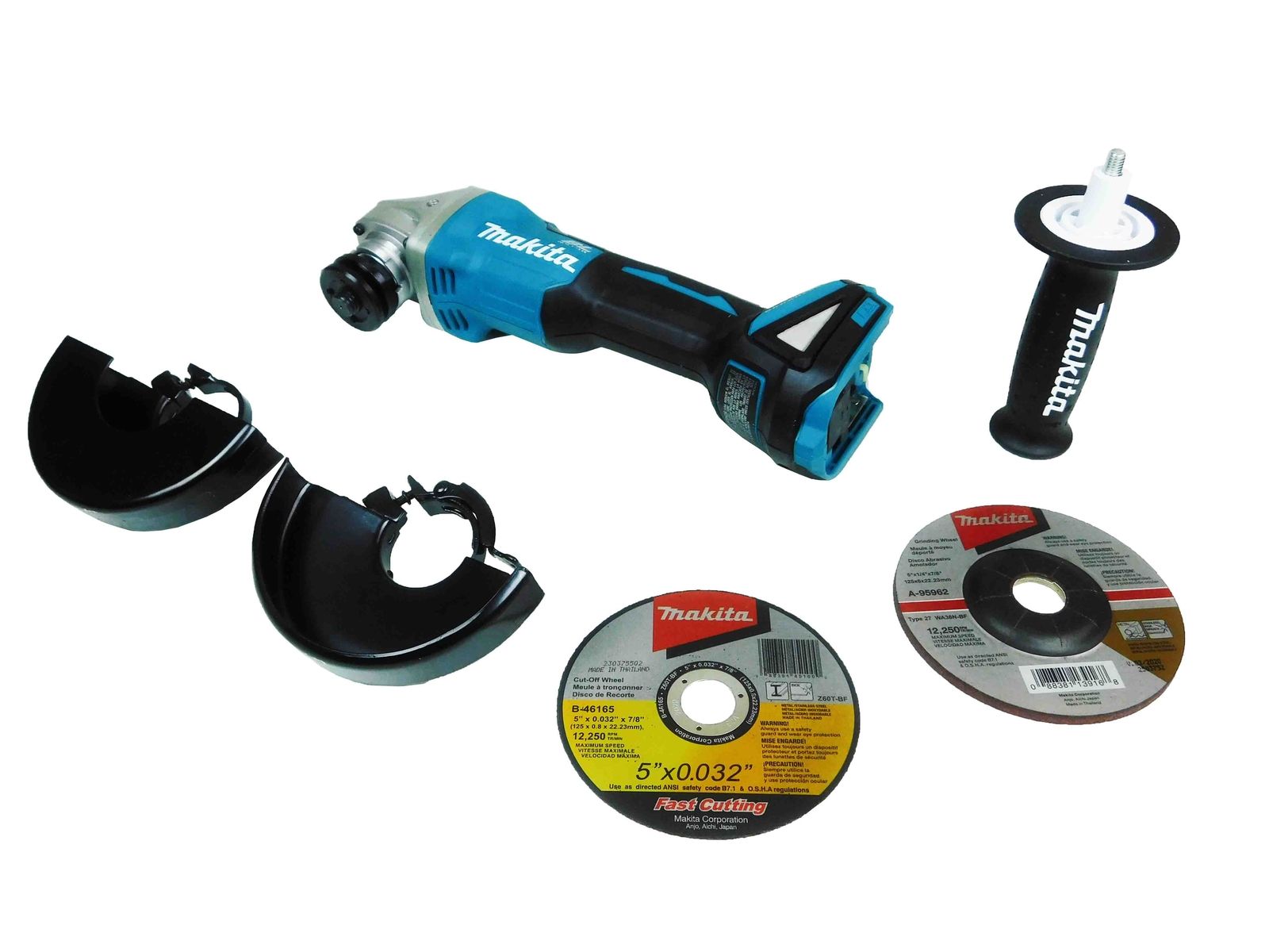 XAG04Z 18V LXT Lithium‑Ion Brushless Cordless 4‑1/2” / 5" Cut‑Off/Angle Grinder