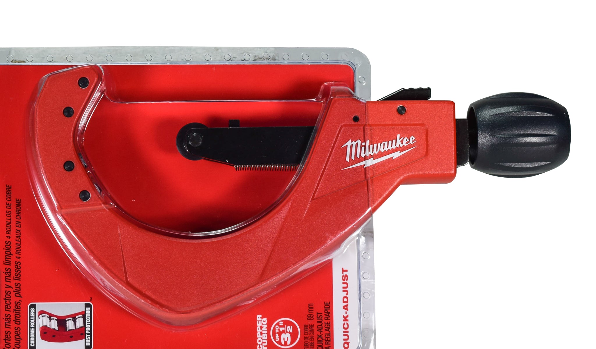 Milwaukee 48-22-4254 3-1/2" Quick Adjust Copper Tubing Cutter