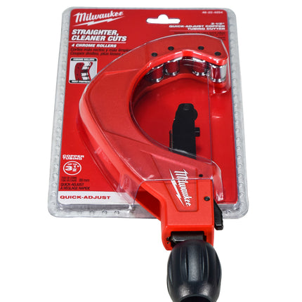 Milwaukee 48-22-4254 3-1/2" Quick Adjust Copper Tubing Cutter