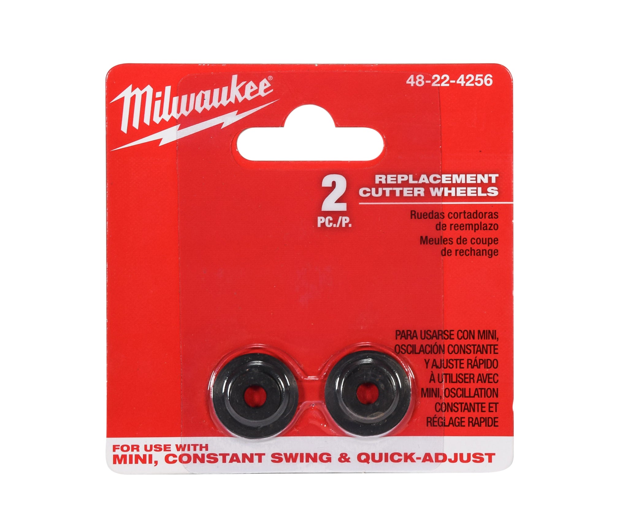 Milwaukee 48-22-4256 Replacement High Carbon Steel Cutoff Wheels 2-Piece