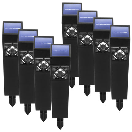 Home Zone Security Outdoor Landscape & Garden Decorative Solar Path Light 8 Set