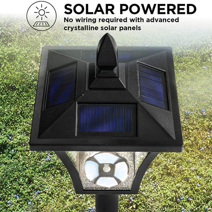 Home Zone Security Decorative Outdoor & Garden Lamp Post Light 65" Tall