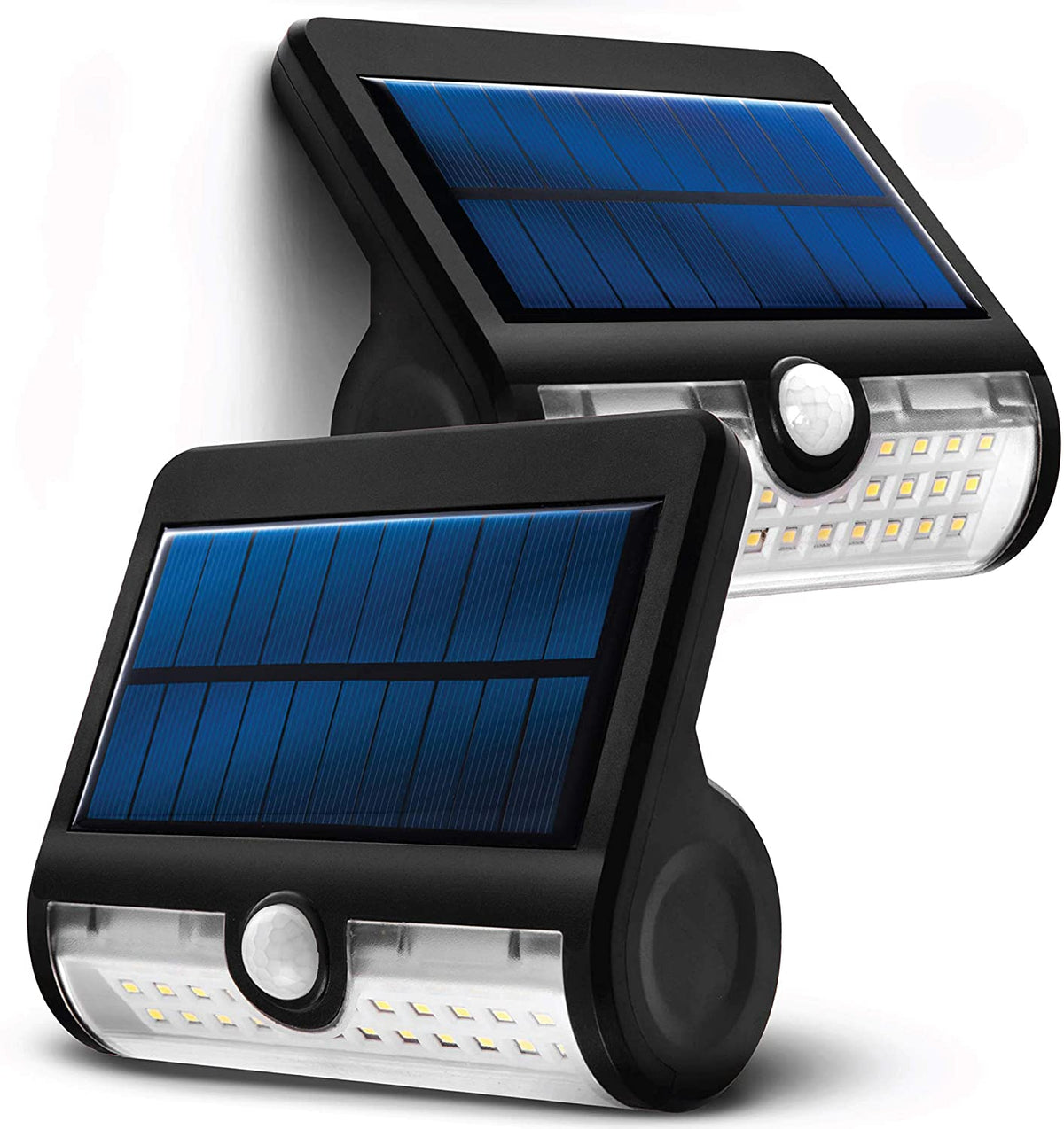 Home Zone Security Outdoor Motion Sensor Wall Light Dual Lighting Mode (2 Pack)