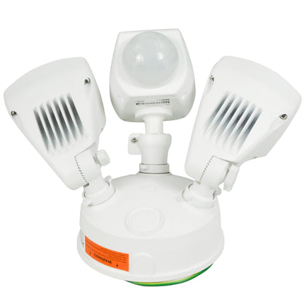 Home Zone Security Bright LED Security Flood Light With 1080p Wi-Fi Camera