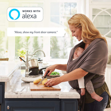 Home Zone Security Bright LED Security Flood Light With 1080p Wi-Fi Camera