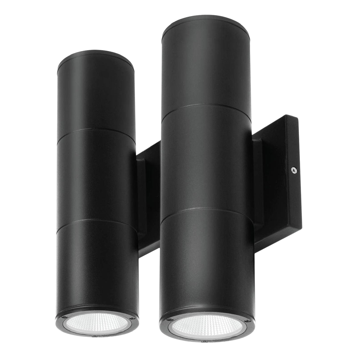 Home Zone Security LED Modern Wall & Porch Sconce Light Black