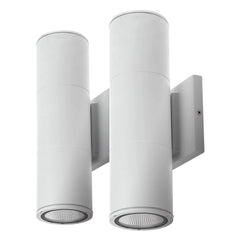 Home Zone Security LED Modern Wall & Porch Sconce Light White