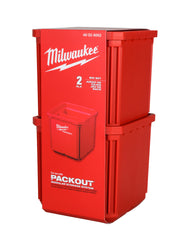 Milwaukee 48-22-8062 2PK PACKOUT Shop Storage Bin Set