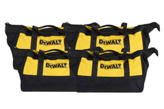 Dewalt Heavy Duty Tool Bag for power tools 15inch Bag Yellow and Black 4 Pack