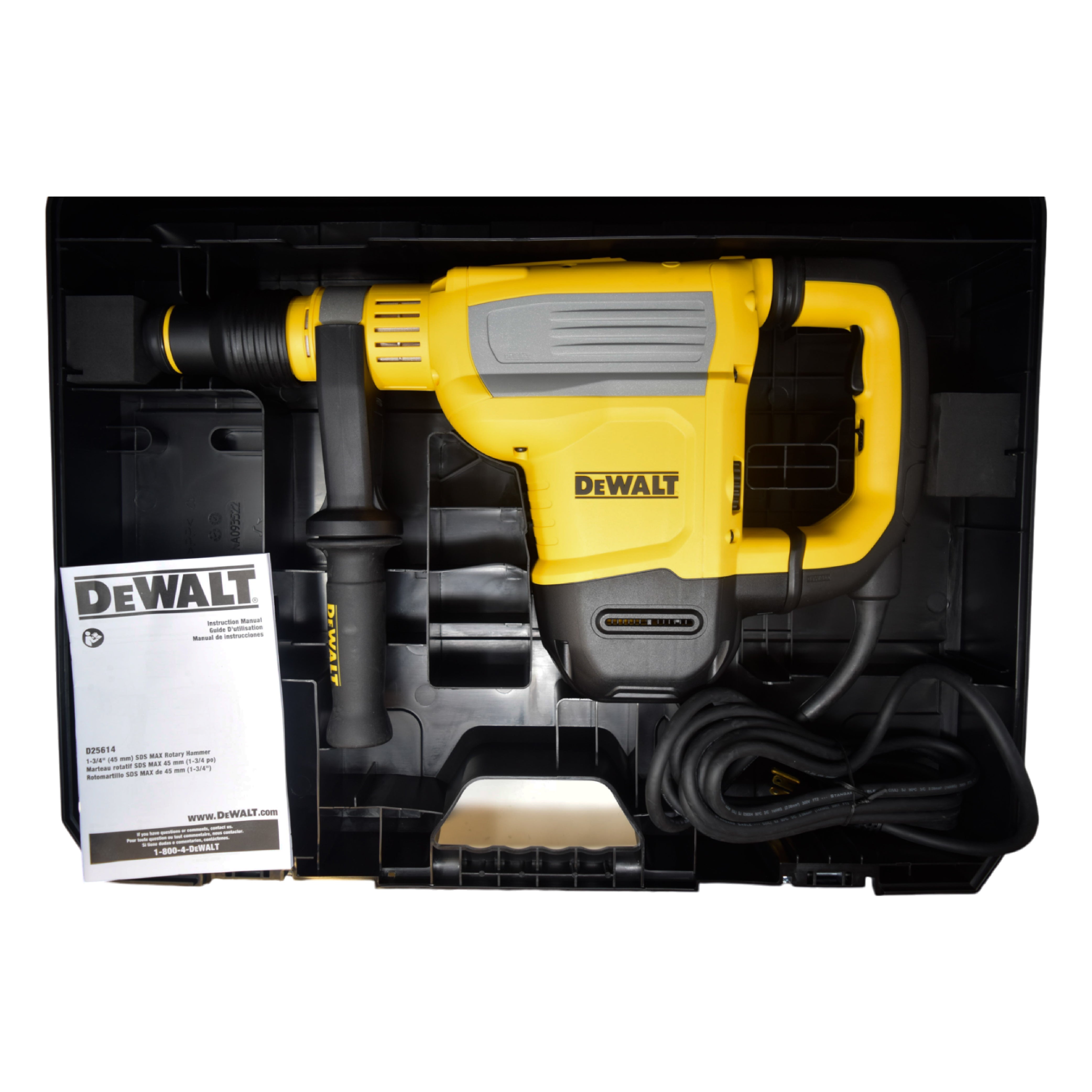 Dewalt D25614K 1-3/4 IN. SDS Max Combination Rotary Hammer Kit