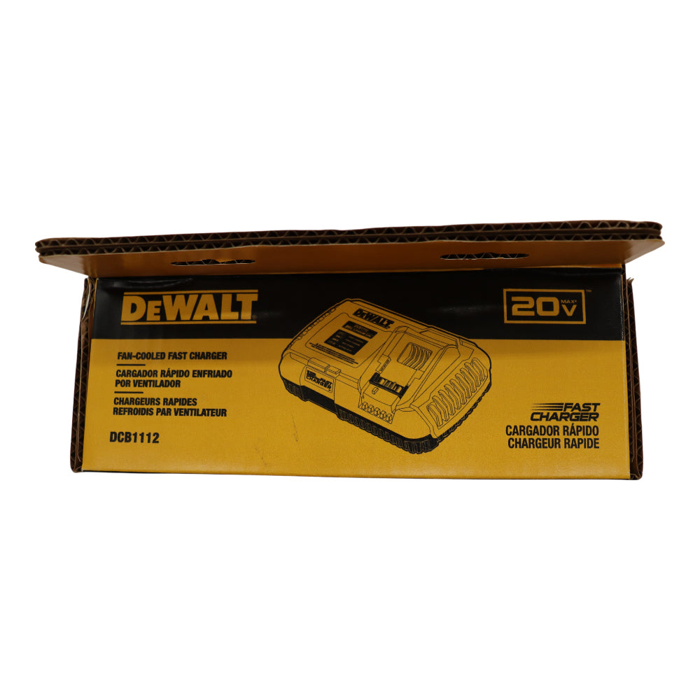 DEWALT 20V MAX & FLEXVOLT 12 Amp Fan-Cooled Fast Battery Charger (DCB1112)