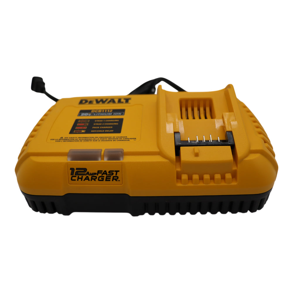 DEWALT 20V MAX & FLEXVOLT 12 Amp Fan-Cooled Fast Battery Charger (DCB1112)