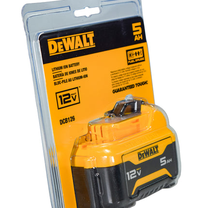 Dewalt DCB126 12V MAX 5.0Ah Lithium Ion Battery