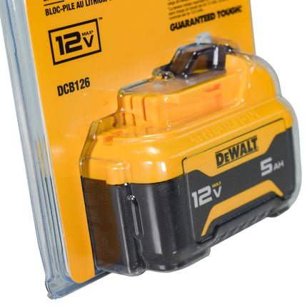Dewalt DCB126 12V MAX 5.0Ah Lithium Ion Battery