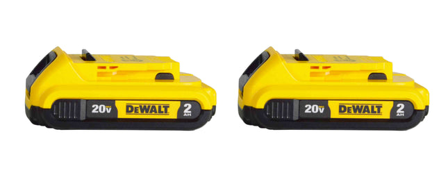 Dewalt DCB203 20V 2 Ah Lithium Ion Battery Two Pack